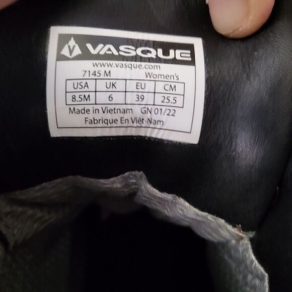 VASQUE St Elias Full-Grain Leather Gore-Tex Waterproof Hiking Boot Women's 8.5 - Picture 7 of 13